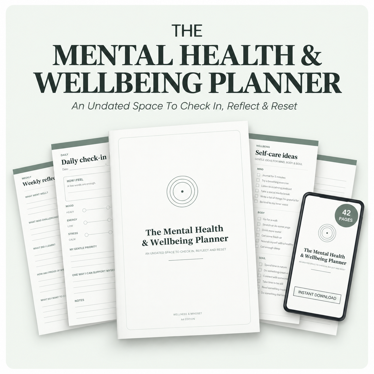The Digital Mental Health Planner